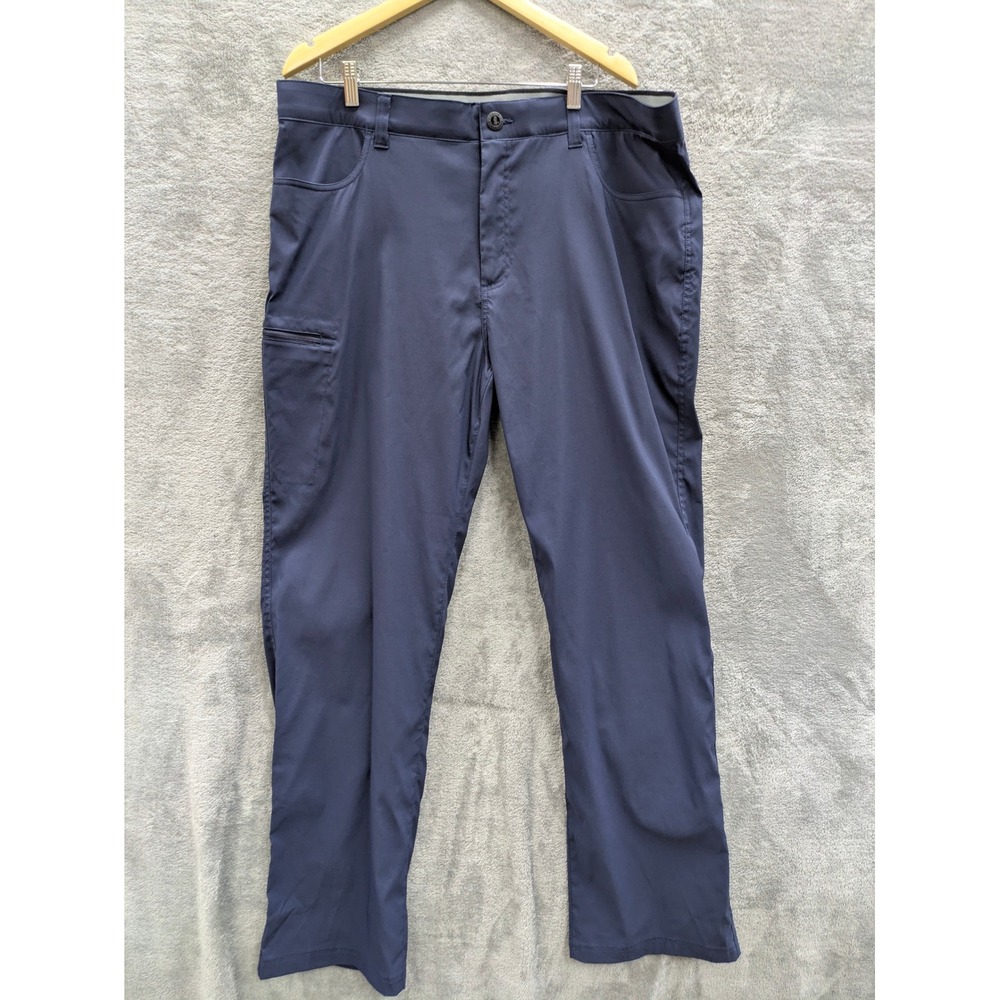 Gorpcore Tech Cargo Pants Mens 40x32 Orvis Navy Blue Utility Hiking Outdoor